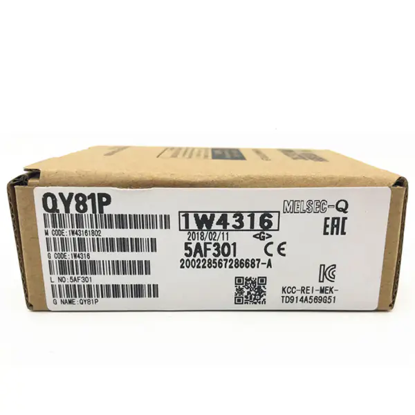 Mitsubishi Melsec Q Series PLC 32-punktowy tranzystorowy moduł wyjściowy QY81P