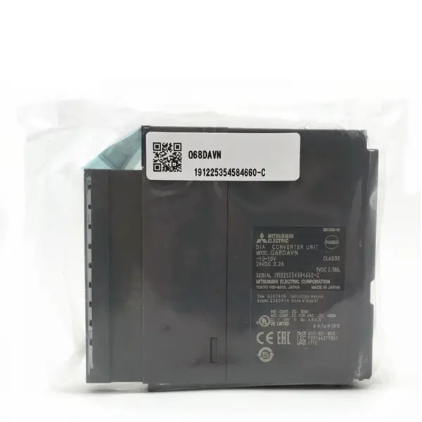 Cyfrowo-analogowy moduł wyjściowy PLC Mitsubishi Melsec-Q Q68DAVN