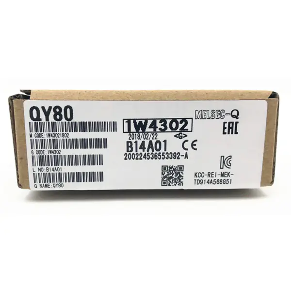 Mitsubishi Melsec Q Series PLC 16-punktowy tranzystorowy moduł wyjściowy QY80