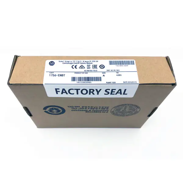 Allen Bradley PLC ControlLogix 1756 ENBT Moduł komunikacyjny Ethernet 1756-ENBT