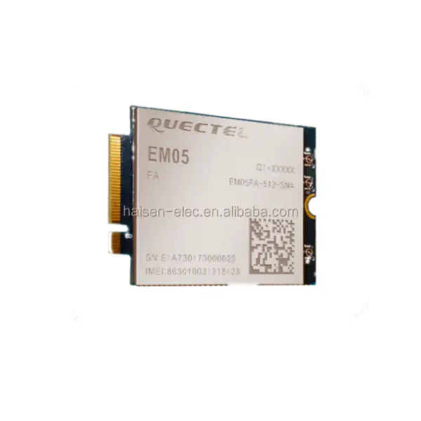 Moduł LTE Advanced kategorii 20 zoptymalizowany specjalnie dla aplikacji M2M IoT Przyjęcie 3GPP Rel. 13 LTE MODULE EM20