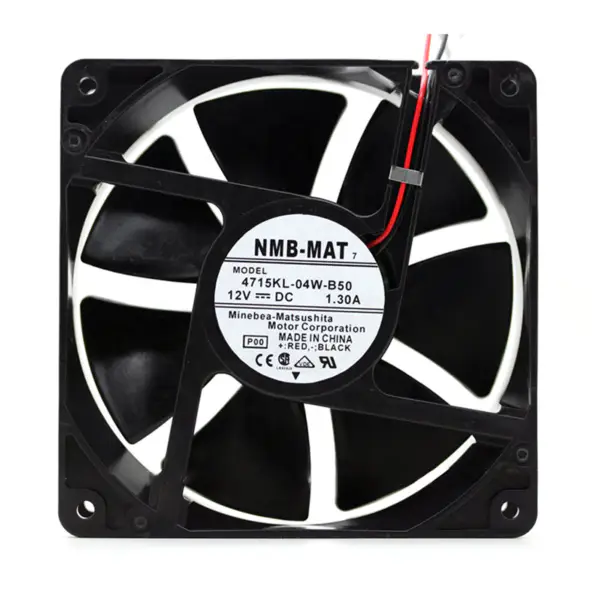 NMB 4715KL-04W-B50 12CM 12V 1.30A agresywny wentylator chłodzący obudowę wentylator serwera