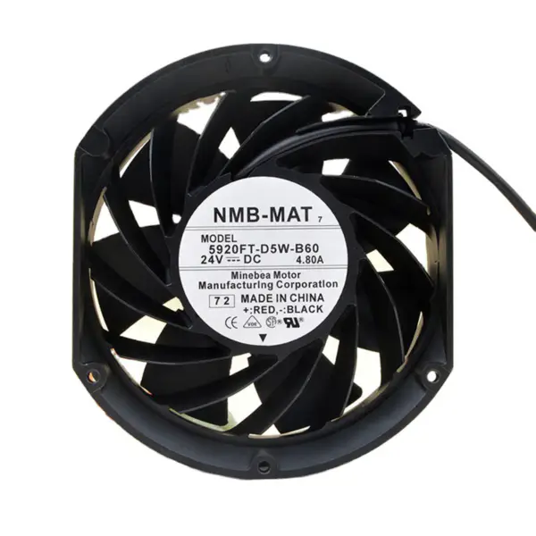 Wentylator falownika Yaskawa 24V 4.8A 5920FT-D5W-B60 HB4A0515 zewnętrzny wentylator chłodzący