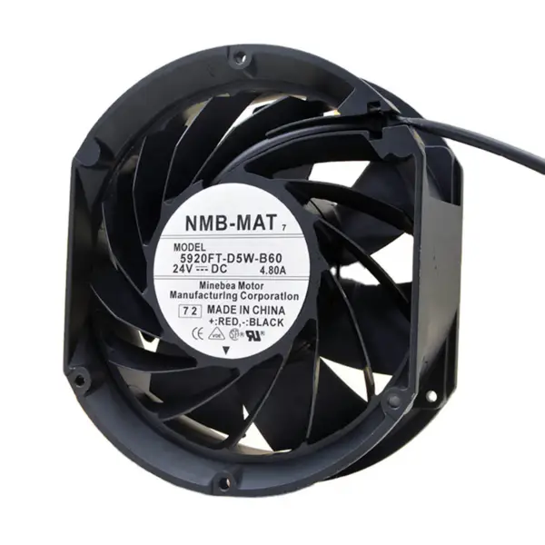 Wentylator falownika Yaskawa 24V 4.8A 5920FT-D5W-B60 HB4A0515 zewnętrzny wentylator chłodzący