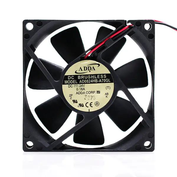 AD0824HB-A70GL - ADDA - Wentylator osiowy, seria AD80*80*25MM, 24 V 0,16 A