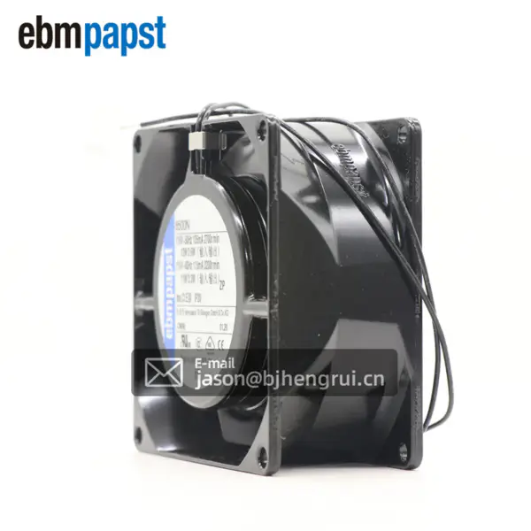 TYP 8500N Air flow 61m3 /h 3200rpm Ebm papst Fan 115V 80 * 80 * 38mm Full Metal Cooling Fam Cabinet Chassis Heat Dissipation