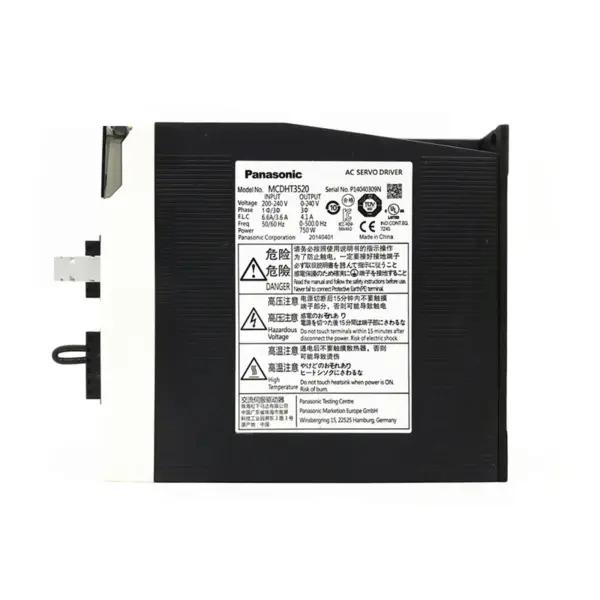 750W serwonapęd AC Panasonic serii A5 MINAS A5 MCDHT3520