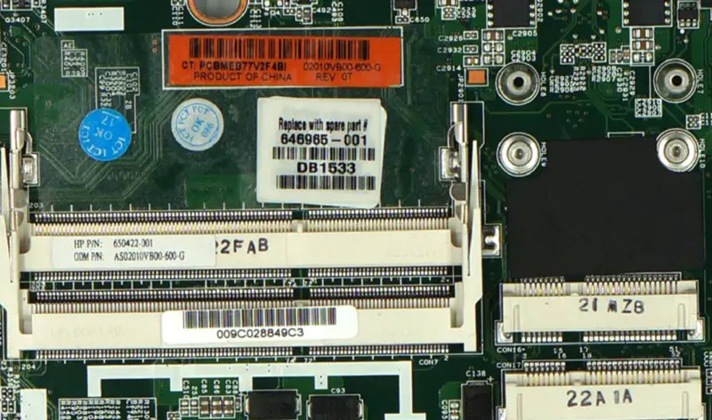 Płyta główna HP 646965-001 8560P 6560B QM67