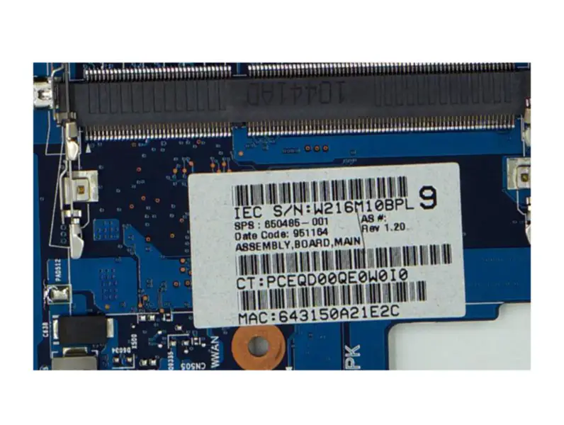 Płyta główna HP 650485-001 DV4 DV4T