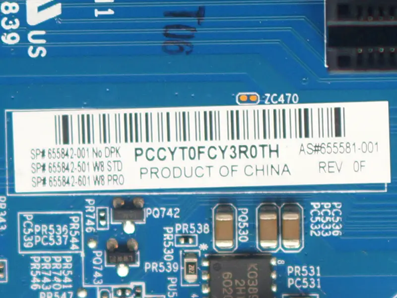 Płyta główna stacji roboczej HP Z220 CMT 655842-001 655581-001