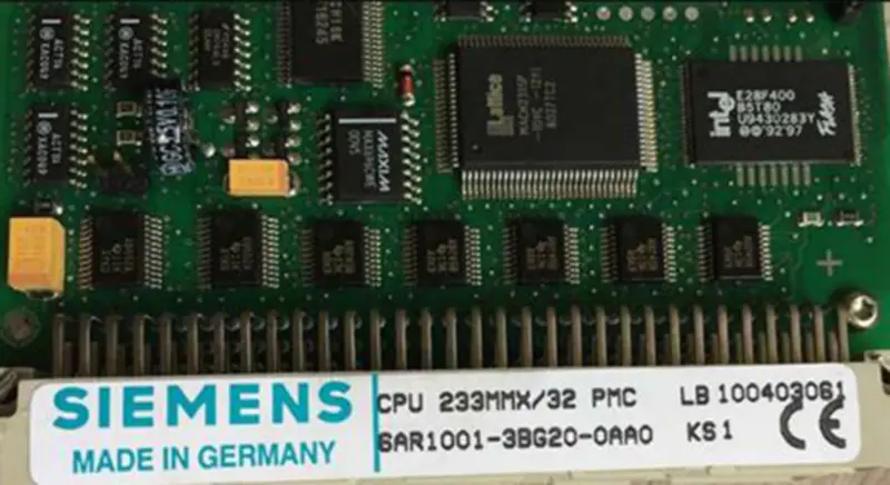 SIEMENS CPU 233MMX 32 PMC 6AR1001-3BG20-0AA0 Płyta główna do urządzeń przemysłowych