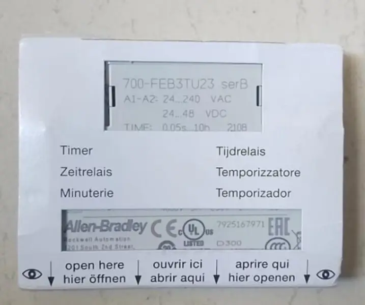 AB 700-FEB3TU23 Przekaźnik czasowy FEB3T