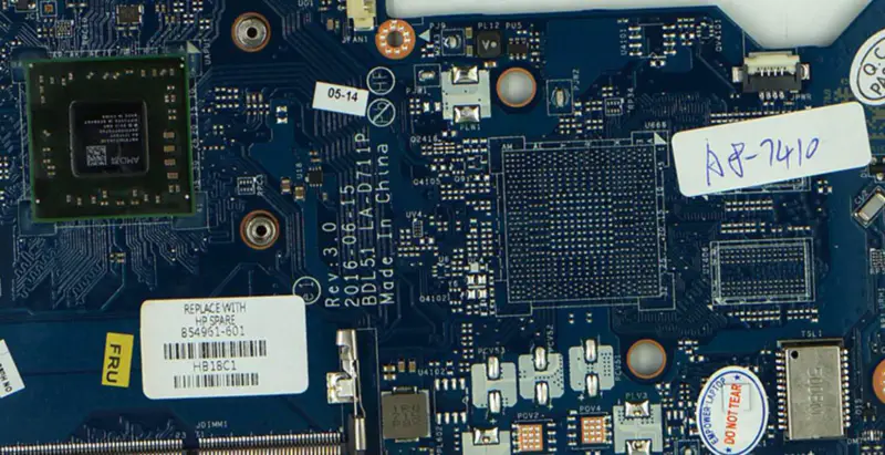 HP 854961-001 854961-601 854961-501 Płyta główna BDL51 LA-D711P