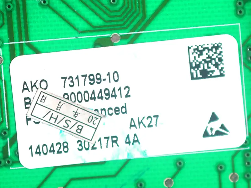Siemens/Bosch Płytka sterująca komputera pralki BSH 9000449412 AKO 731799-06