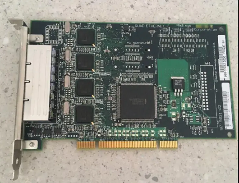 Radisys 97-9031-02 Czteroportowa karta sieciowa PCI Ethernet Server