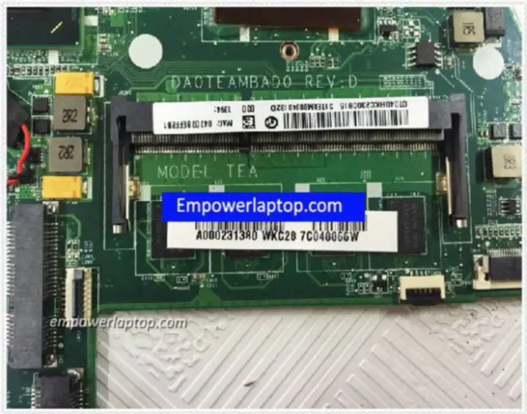 Płyta główna Toshiba A000231380 Satellite U845w-s400 DA0TEAMBAD0