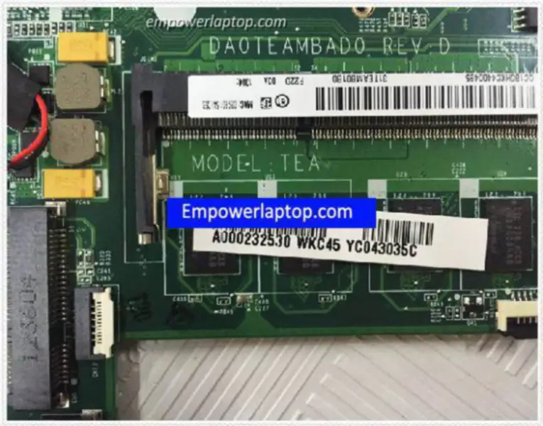 Płyta główna Toshiba Satellite U845WDA0TEAMBAD0 A000232530