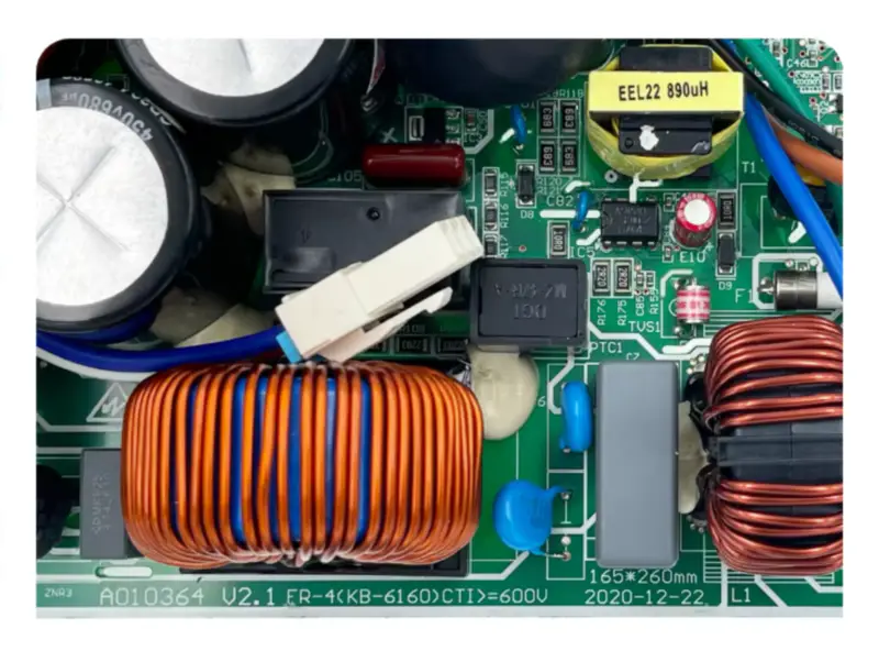 Płytka sterująca jednostki zewnętrznej klimatyzatora TCL FR-4(KB-6160)CTI=600V A010364