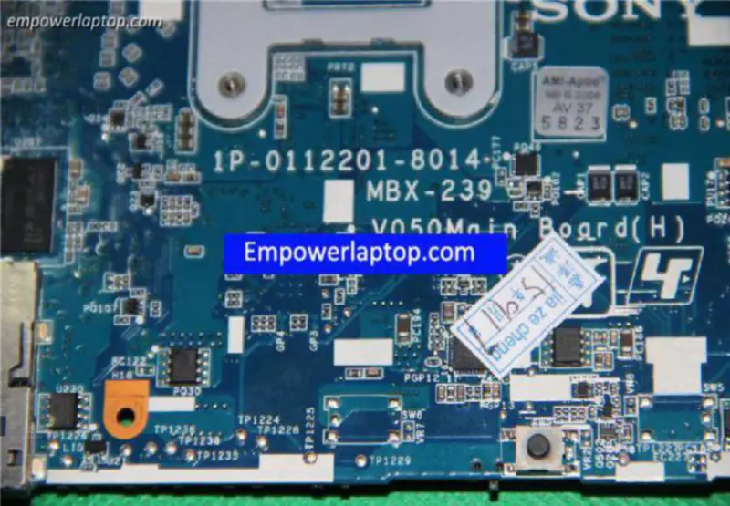 Płyta główna Sony VPC-CB A1818255B A1848524A A1818266B MBX-239 1P-0112201-8014