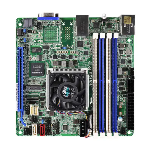 Asrock D1521d4i Lga1150 Ddr4 128gb wsparcie Xeon D1521