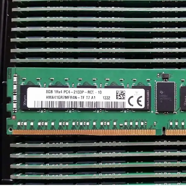 2szt Hma41gr7mfr4n-tf Ram For Sk Hynix 8gb Ddr4 2133mhz Ecc Reg 1rx4 Pc4-2133p Pamięć serwera