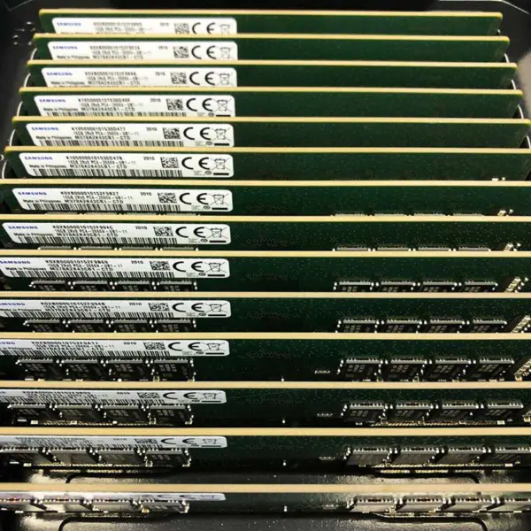 2szt 2gb Ddr3 1333mhz Pamięć serwerowa do Samsung M391b5673fh0-ch9 Ram
