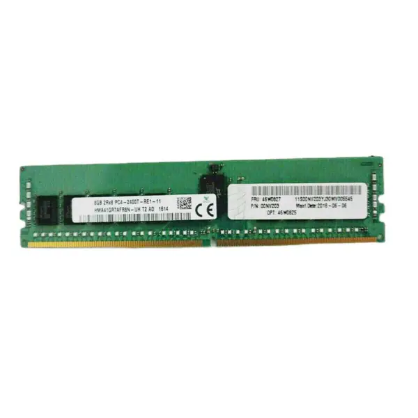 Dla Lenovo Ram 46w0827 46w0825 8gb 2rx8 Pc4-2400t Ddr4 2400 Reg Ecc Pamięć serwera