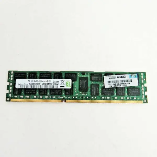 Pamięć Serwerowa Do Hp 647651-571 682414-001 8gb Ddr3 1600 2rx4 Pc3-12800r Ram