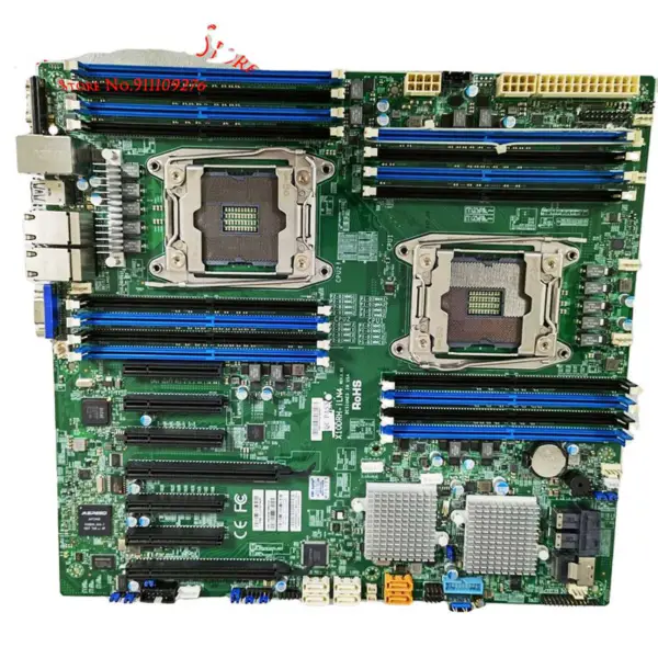 X10drh-iln4 do płyty głównej Supermicro Lga2011 E5-2600 V4/v3 Family Ddr4 Ipmi 2.0