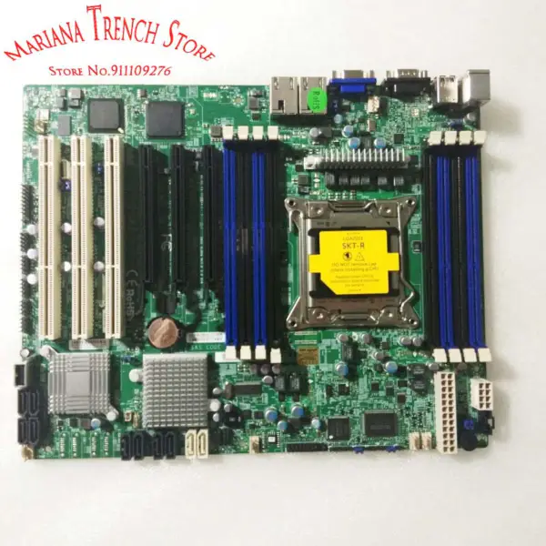 X9sre-f do płyty głównej Supermicro Lga2011 E5-2600/1600 V1/v2 Family Ddr3 3 Pci-x 133/100