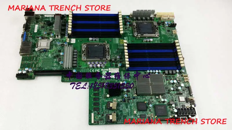 X8dtu-6f+ do płyty głównej Supermicro z procesorem Xeon serii 5600/5500 82576 Dwuportowy kontroler Gigabit Ethernet Ipmi 2.0