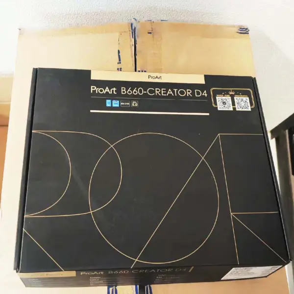 Płyta główna Proart B660-creator D4 Atx Lga 1700 z procesorami Core 12/13 generacji