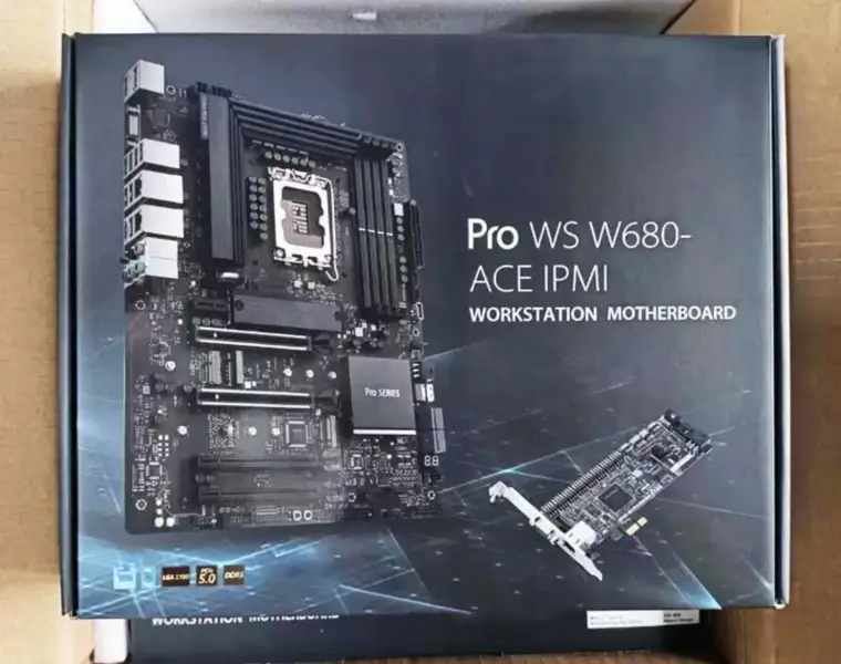 Płyta główna Pro Ws W680-ace Ipmi Atx Workstation Lga 1700 12/13th Generation Core Processors