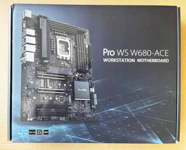 Płyta główna Pro Ws W680-ace Atx Workstation Lga 1700 12/13th Generation Core Processors