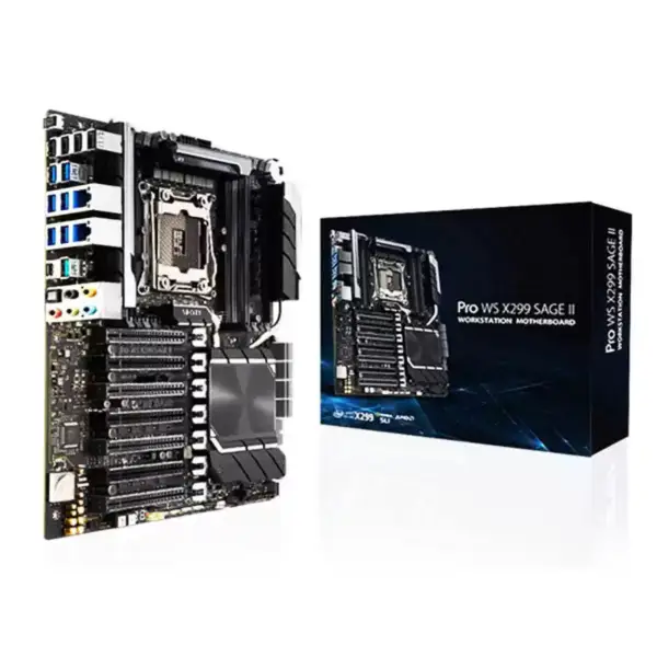 Płyta główna Pro Ws X299 Sage Ii do stacji roboczych z procesorami Lga2066 Core serii X