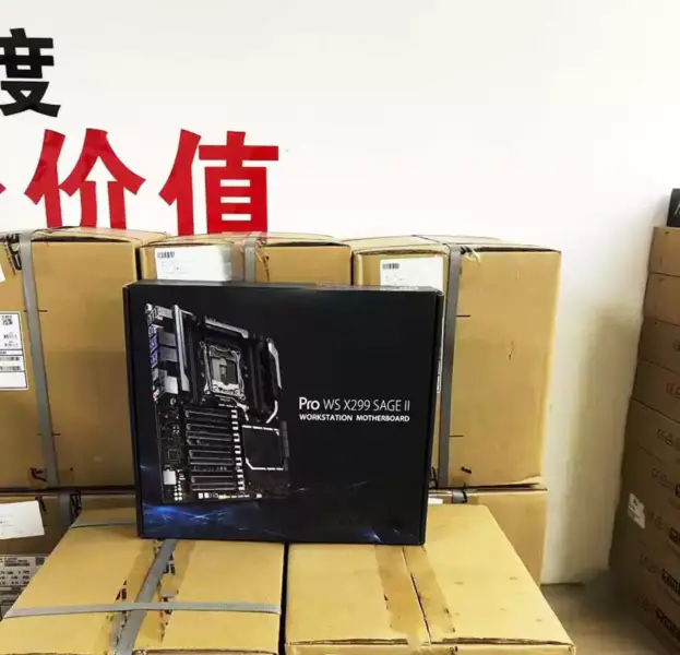 Płyta główna Pro Ws X299 Sage Ii do stacji roboczych z procesorami Lga2066 Core serii X