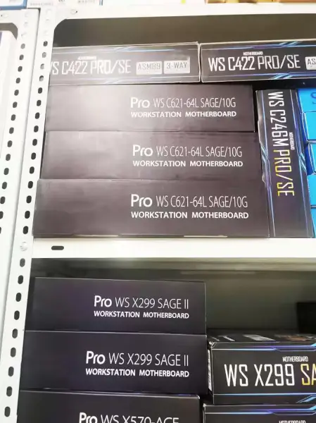 Płyta główna Pro Ws C621-64l Sage/10g do stacji roboczych Lga3647 z procesorami skalowalnymi Xeon 1. i 2. generacji