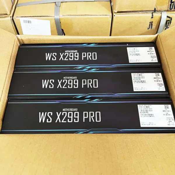 Płyta główna Ws X299 Pro Atx Lga2066 z procesorami Core serii X