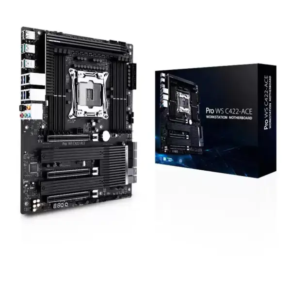 Płyta główna Pro Ws C422-ace Atx do stacji roboczych z procesorem Lga2066 Xeon W