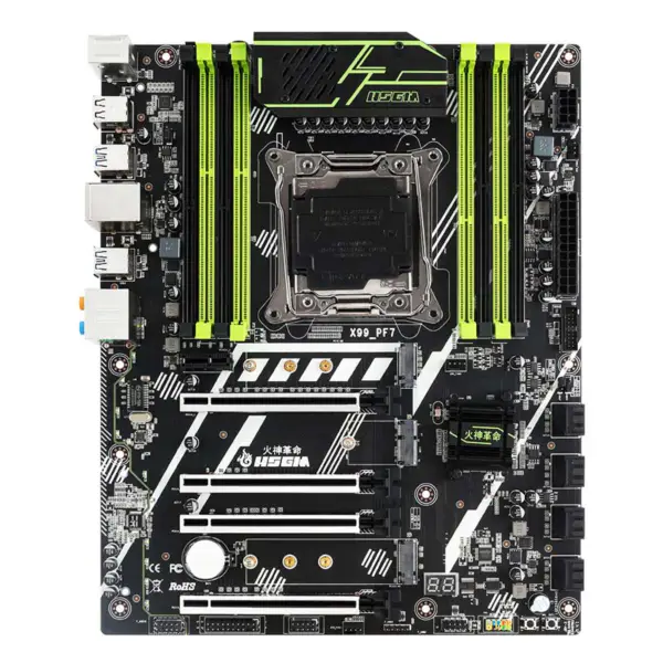 Płyta główna Hsgm X99-pf7 z obsługą czterech kanałów Ddr3/ddr4 i chipsetem X99 do serwerów