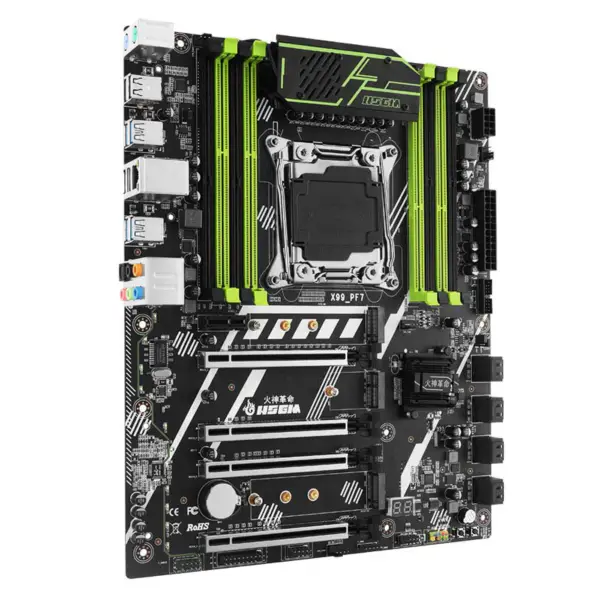 Płyta główna Hsgm X99-pf7 z obsługą czterech kanałów Ddr3/ddr4 i chipsetem X99 do serwerów