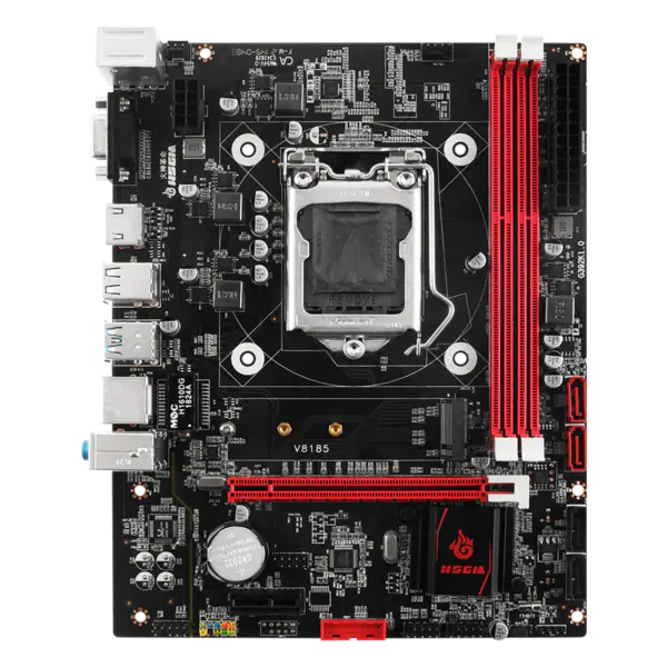 Płyta główna Hsgm Desktop H81-v8185 Lga 1150 Cpu Socket Computer