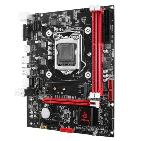 Płyta główna Hsgm Desktop H81-v8185 Lga 1150 Cpu Socket Computer