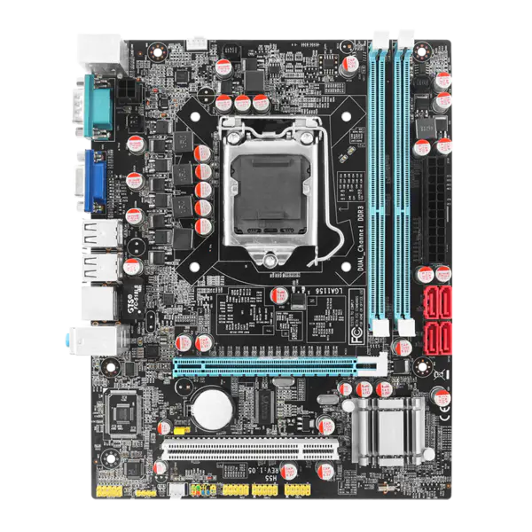 Płyta główna Hsgm H55 Płyta główna do komputera stacjonarnego Płyta główna z gniazdem procesora Lga 1151