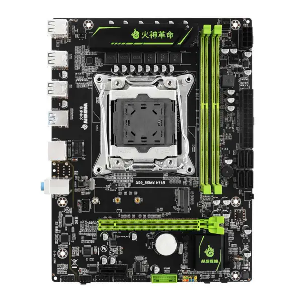 Płyta główna Hsgm X99-85m4 obsługująca dwukanałową pamięć Ddr4 2133/2400 MHz Płyta główna do komputerów stacjonarnych