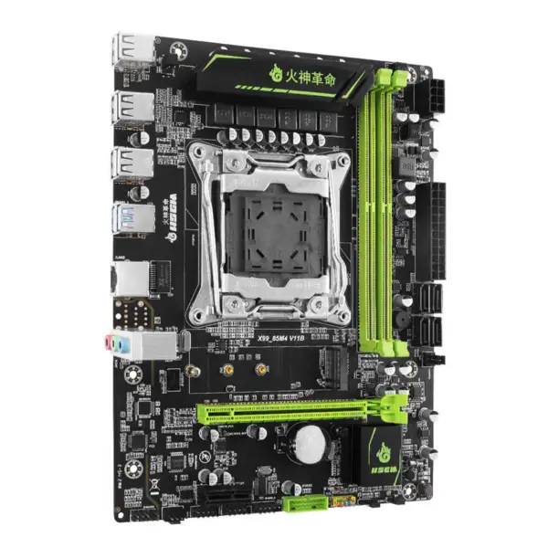 Płyta główna Hsgm X99-85m4 obsługująca dwukanałową pamięć Ddr4 2133/2400 MHz Płyta główna do komputerów stacjonarnych