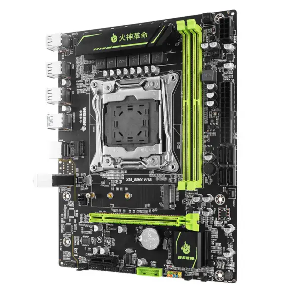 Płyta główna Hsgm X99-85m4 obsługująca dwukanałową pamięć Ddr4 2133/2400 MHz Płyta główna do komputerów stacjonarnych