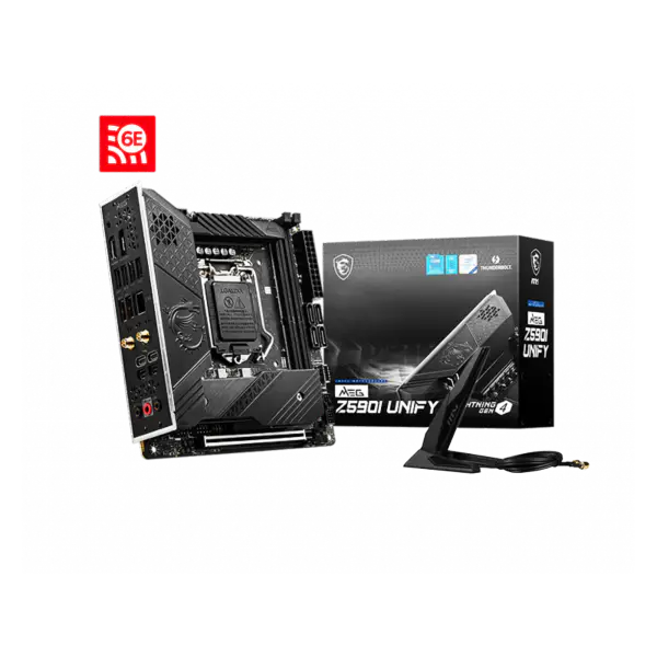 Płyta główna Gaming Lga 1200 Z590 Atx 10th 11th Gen Meg Z590i Unify Itx