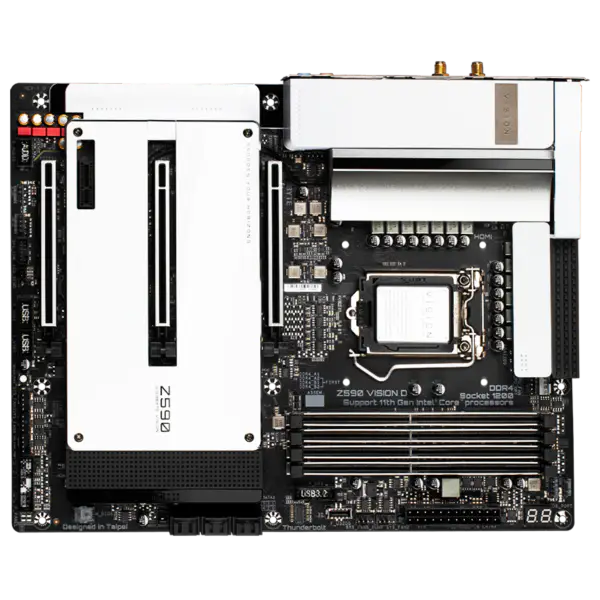 Ga Płyta główna Gaming Z590m Lga 1200 Płyta główna 10. 11. generacji Z590 Vision D Z590 Vision G Z590i Vision D