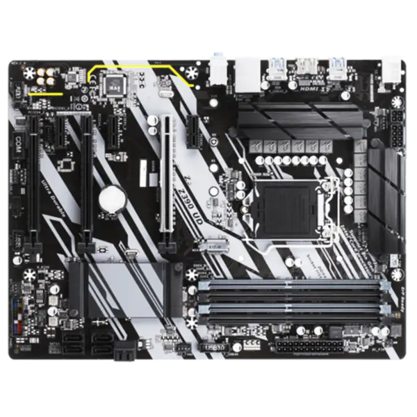 Płyta główna Ga Computer Z390m Lga 1151 9th 8th Gen I7 9700k I9 9900k Z390 Ud